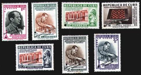 Куба, С надпечатками, 1951 год