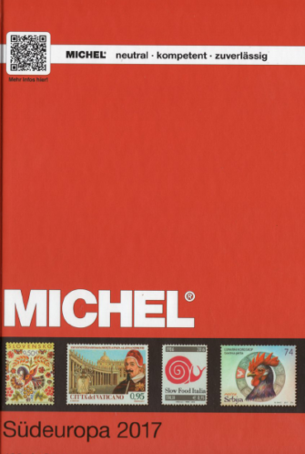 Каталог почтовых марок всех стран мира Michel 2019 (Михель 2019) - №3 Michel Sudeuropa 2017