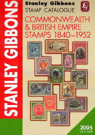 Stanley Gibbons. Commonwealth and British Empire stamps 1840-1952.