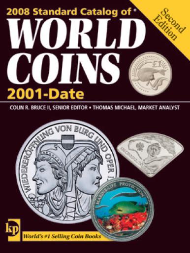 2008 Standard catalog of WORLD COINS. 2001-Date. Для нумизматов.